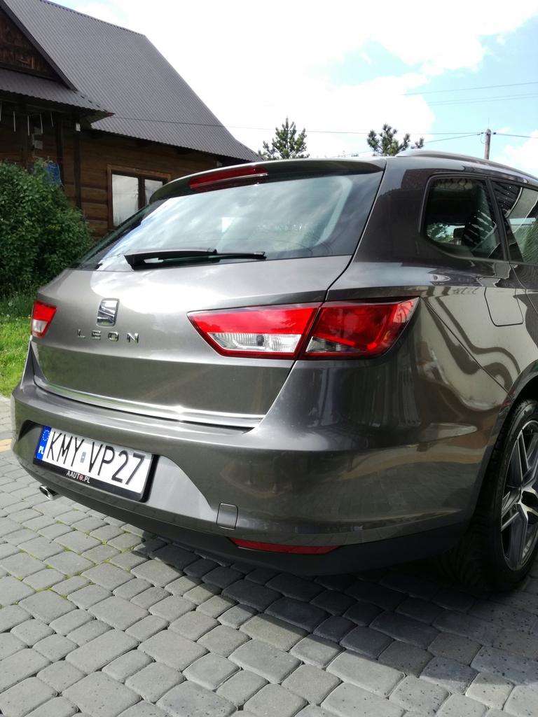 Chromowana Listwa Bagażnika Do Seat Leon Iii St Kombi 5F8 12-20 - Elegancki Detal Dla Twojego Samochodu
