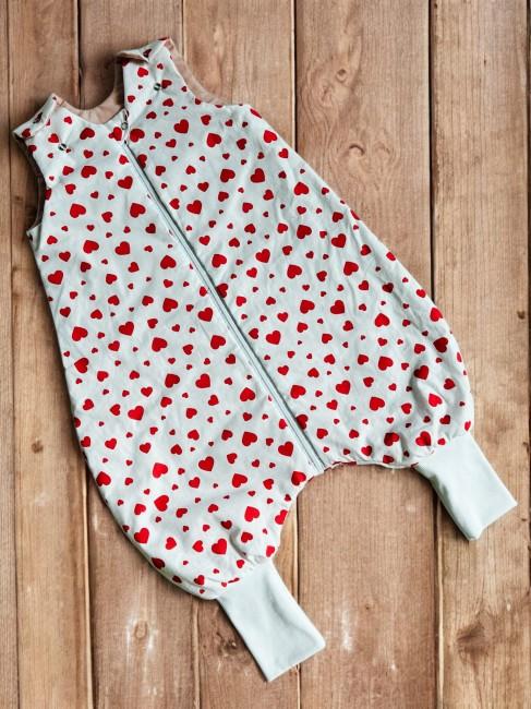 Baby Sleeping Bag with Legs, All Year Round, 1 TOG, Size S