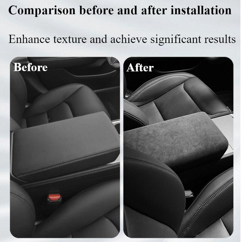Alcantara Suede Reading Light Frame Trim Stickers For Tesla Model 3 Highland 2024 Trim New Model3 Car Interior Accessories
