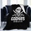 The Goonies Never Say Die Print Blanket Lightweight Plush Fluffy Warm Flannel Fleece Blanket for Home Bed Sofa Couch Living Room