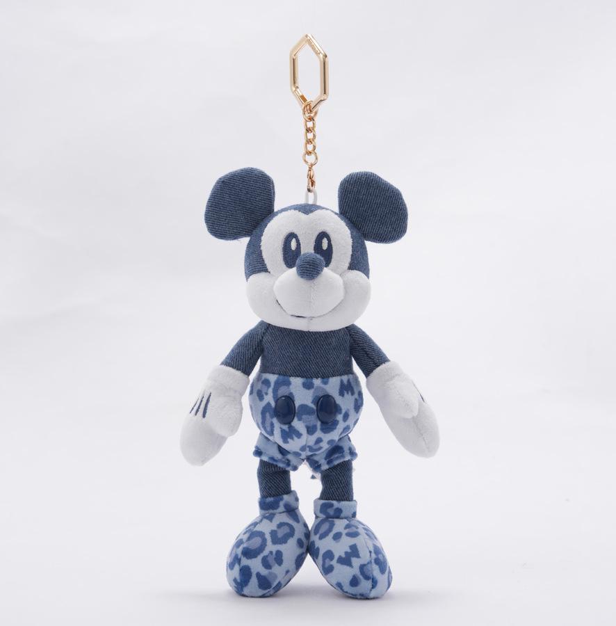 Disney Authentic Colorful Macaron Mickey Mouse Sparkling Water Series Plush Toy Pendant