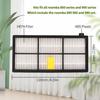JUNSUNMAY 4pcs Sweeper Clean Filter with Brush for iRobot Roomba 800 / 900 Series