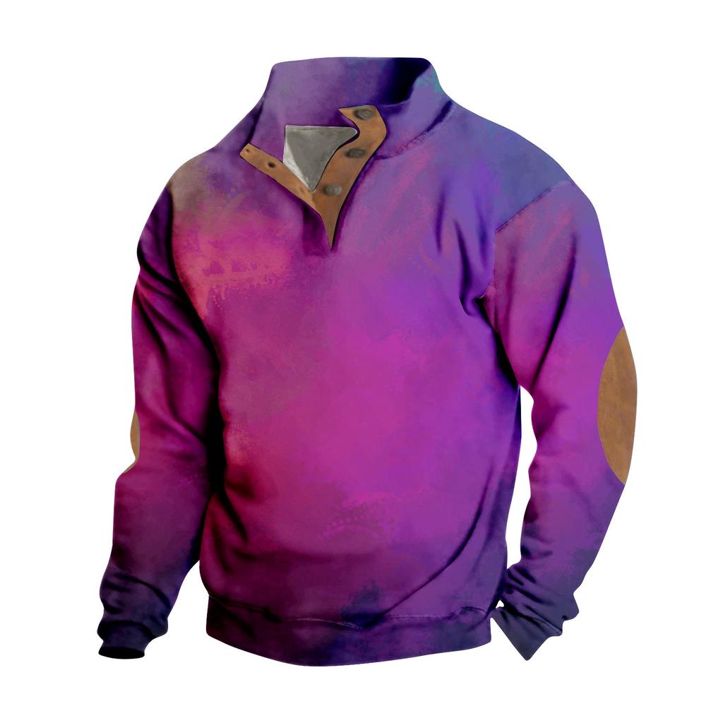 Damtröja med stående krage är utomhus casual tröjor Toppar