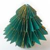 Exquisite Paper Christmas Tree Honeycomb Ball Hanging Mini Christmas Tree Pendant Lantern/Spherical Home