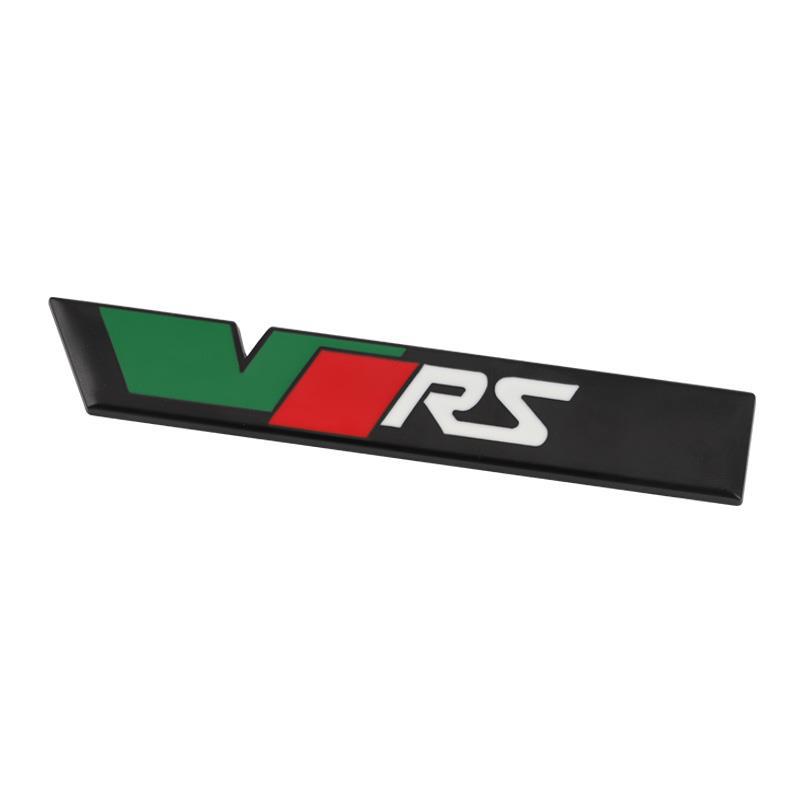 3D Metal Logo VRS Emblem Car Front Grill Badge Trunk Stiker Accessories