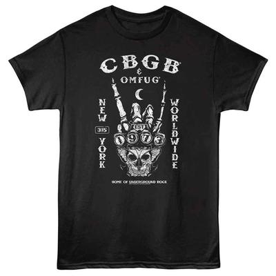 CBGB - NY Worldwide - Amerikanische Klassiker - Schwarzes Erwachsenen Kurzarm T-Shirt