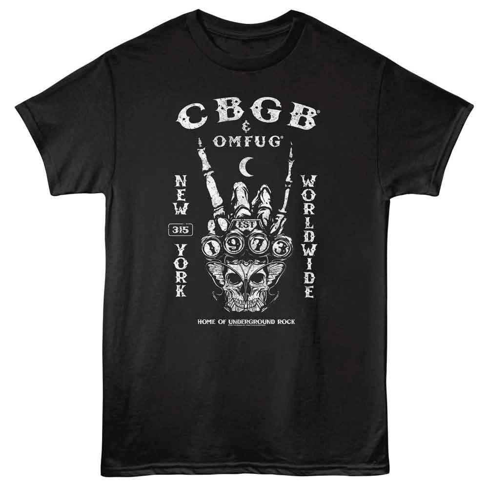 

CBGB - NY Worldwide - American Classics - Black Adult Short Sleeve T-Shirt M