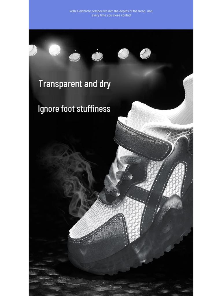 Children's Waterproof Leather Sneakers - Boys' Running & Girls' Casual Shoes for Autumn/Winter