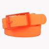 Silicone Belt Men Women - Plastic Buckle Candy Color Scented Waistband Casual Adjustable Fashion Accessory