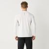 Training Wear Long Sleeve M Quick-Dry T-Shirt, Moisture-Wicking, Quick-Drying, K2JACM93, White,