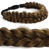 Braided Headbands for Women Synthetic Hair Plaited Braids Elastic Stretch Hairpiece Hair Band Beauty Accessory