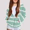 Children's Fashion Printed Long Sleeved Hooded Sweatshirt Girls' Hoodie Jacket