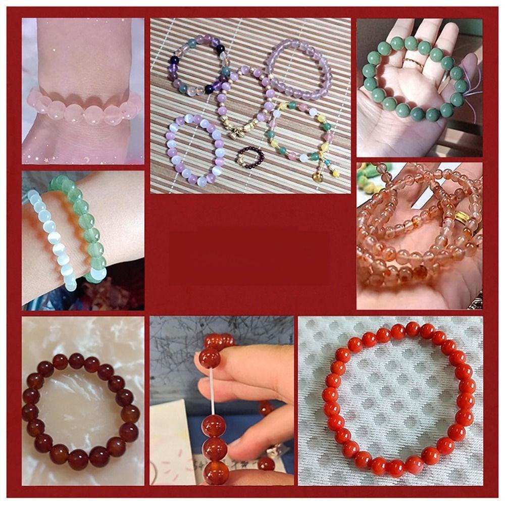 Cordon élastique pour perles, bijoux, bricolage, cordons extensibles, ligne élastique durable, bracelets, colliers