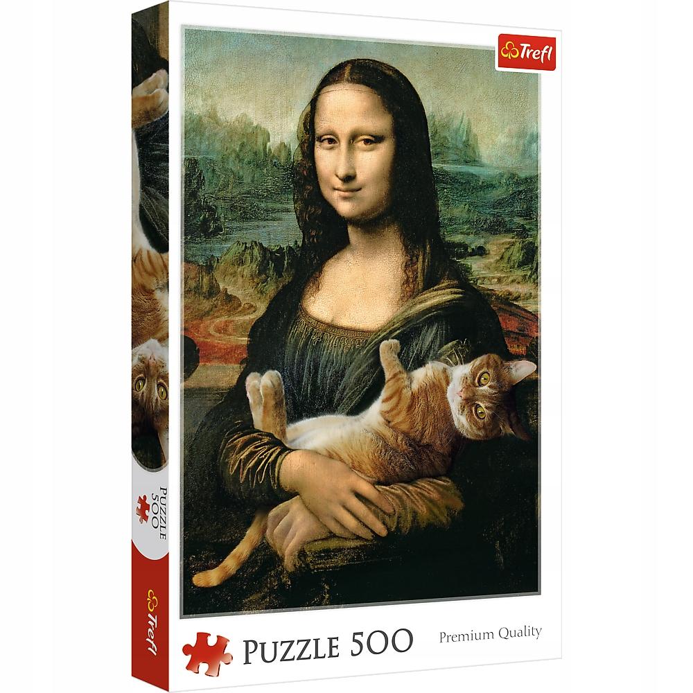 37294 "500 - Mona Lisa und die Katze Mruczek" / Bridgeman_L