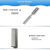 Pet Dog Hair Trimmer Comb Cutting Cut With 2 Blades Grooming Razor Thinning Dog Cat Combs Dog Cat Hair Remover Hair Brush Comb