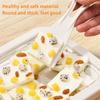 Ice Cream Maker Pan with 2 Scrapers Ice Cream Maker Plate Multifunctional Cold Sweet Fried Food Plate Rolled Ice Cream Maker