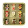 Acrylic Figure Collectible Display Case for American and Illustrated Books Wall-Mounted Case, Toys, Heroes, Comics, Princesses, (Green)