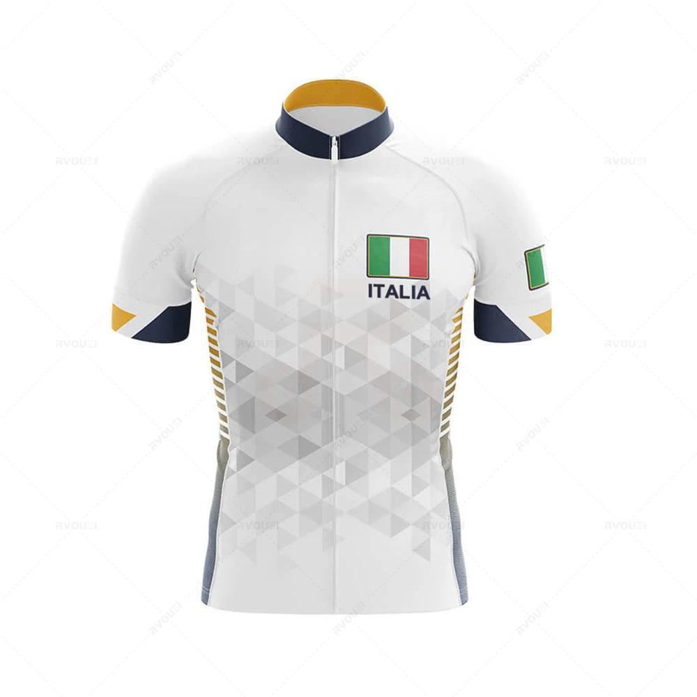 

Italy New 2026 Cycling Jersey Summer Men Cycling Jersey Short Set MTB Bicycle Cycling Clothing Triathlon Roupa Ciclismo Maillot 4XL