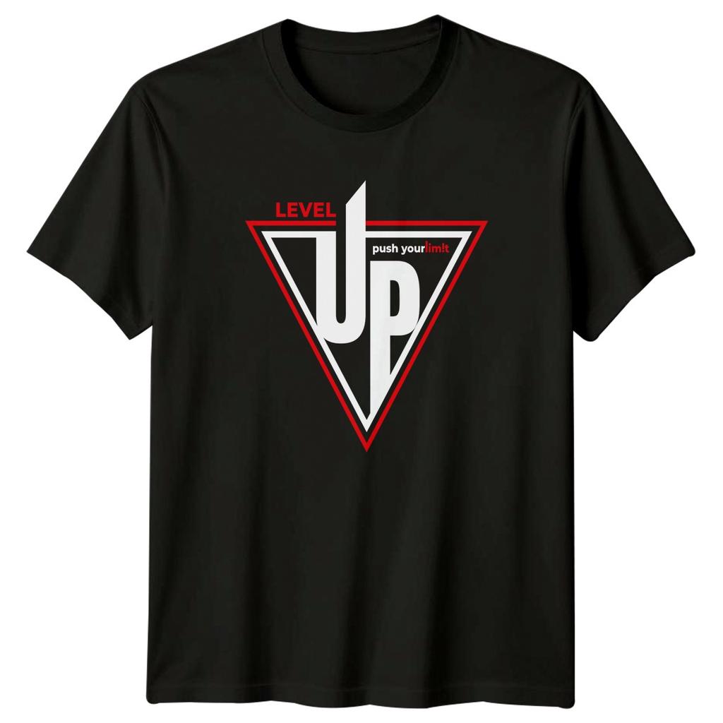 Level Up Push Your Limit TShirt Fitness Motivation Birthday Gift For Him