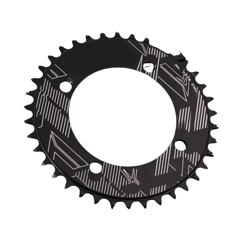 32T/34T/36T/38T 104BCD Fahrrad Rundform Narrow Wide Kettenblatt Kettenrad Fahrrad Kreis Kurbelgarnitur Einzelblatt Teile