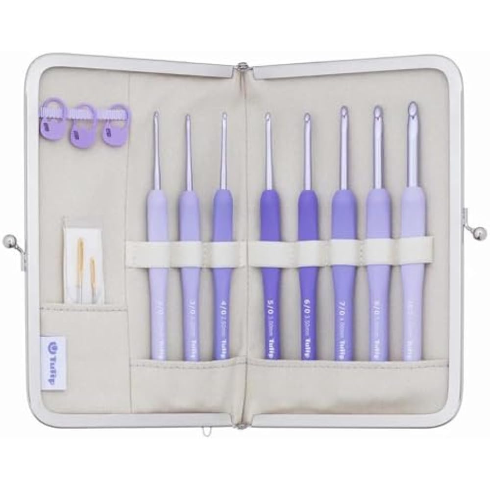 Tulip Etimo Murasaki Crochet Hook Set Softgrip - 1pc