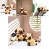 Cartoon Plush Puppy Pendant With Soft Short Pile For Kids And Gift Decor