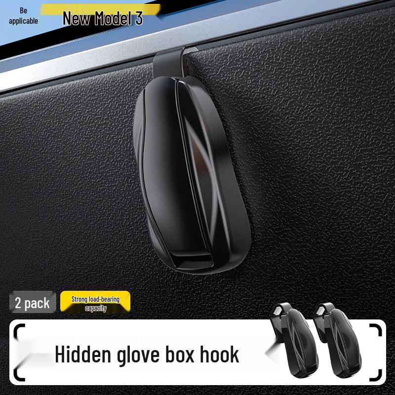 Glove Box Hook for Refreshed Tesla Model 3/Y Interior Trim