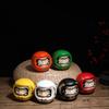 Glücksbringer Japanische Daruma-Puppe Statue Zen Glückskatze Glücksornament Niedliche Spardose Heimdeko
