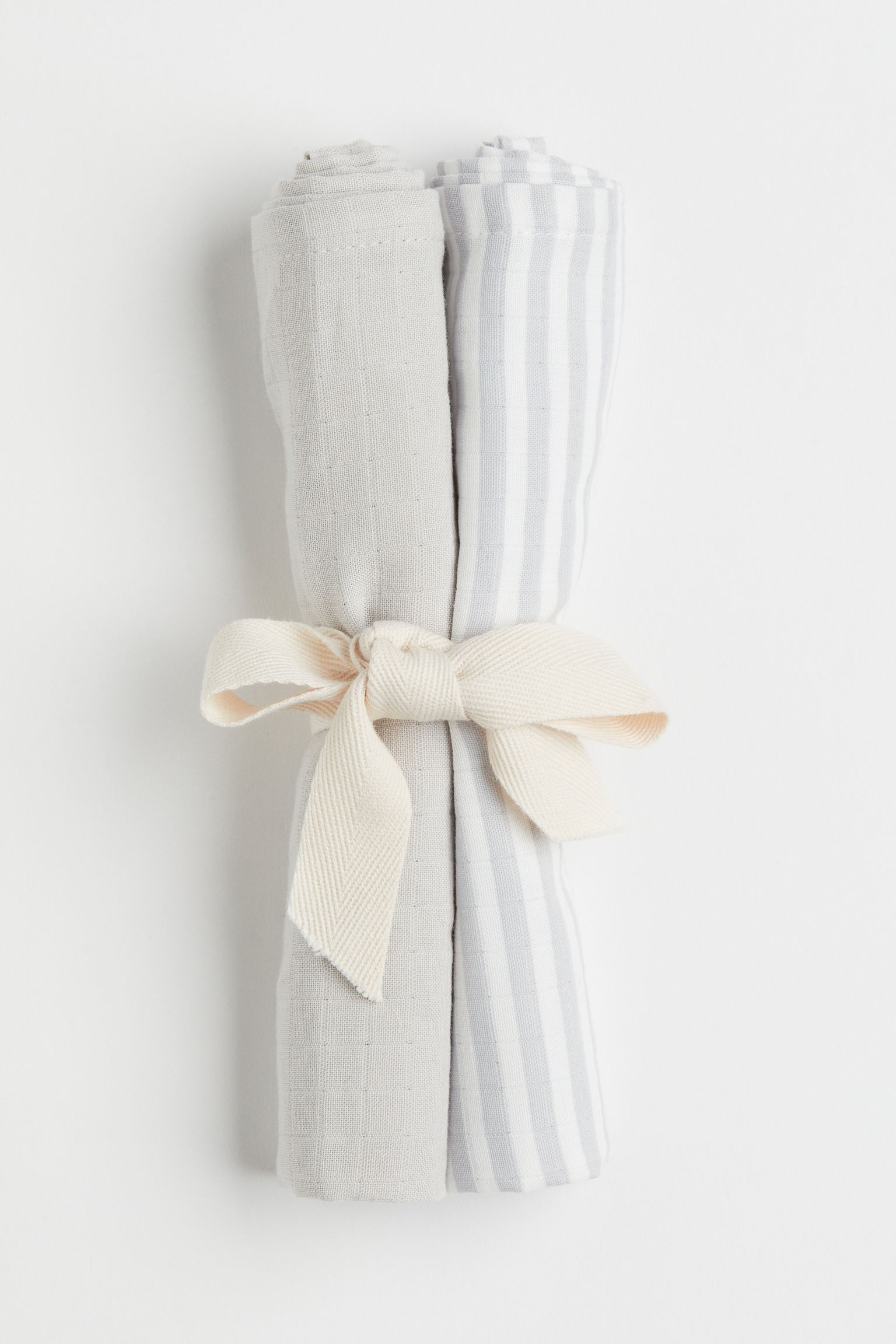 

2-pack small muslin cloths