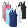 (55-100KG) Men's Breathable Quick Dry Running Sports T-shaped Tank Tops