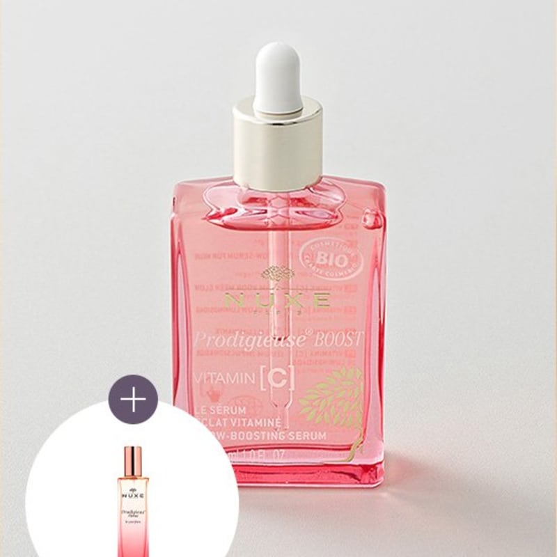 [Nuxe] Prodijuice Boost Glow Boosting Antioxidant Serum 30ML (+ Prodijuice Floral Perfume 15ML Free)