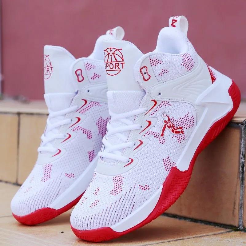 Men Basketball Shoes Male Basketball Culture Sports Shoes High Quality Sneakers Man Breathable Trend Men Sneakers Walking Shoes