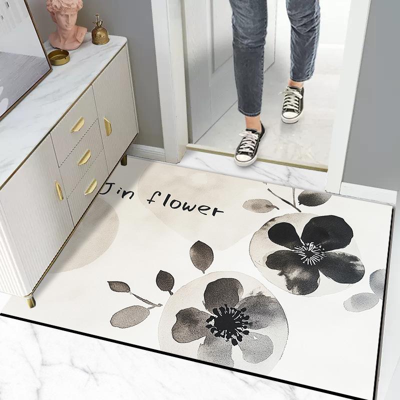 Toilet Diatom Mud Simple Household Absorbent Foot Mat Mat Toilet Mat Wash Water Mat Absorbent Non-slip