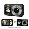 4K UHD 64MP Digital Camera Double Screen 18X Zooms Portable Camera for Students Travel Vloggings