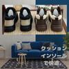 Platform Sneakers with Color Comfortable for Casual [1/2style] Two-Stripe Blocking, Lace-Up, Cushioned, Walking, Style, Women's (Brown, 24)