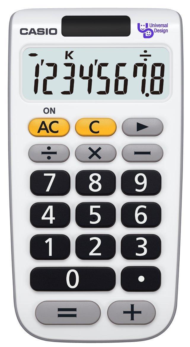

Casio Universal Calculator 8 Digit Notebook Type NU-8A-N серебряный