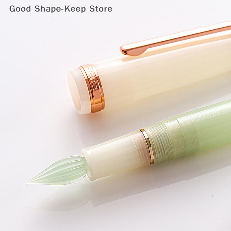 Glass Pen Nib for Jinhao 82 Fountain Pen - Dip Writing Tip in Water Stationery Office School Supplies Ideal Writing Gift
