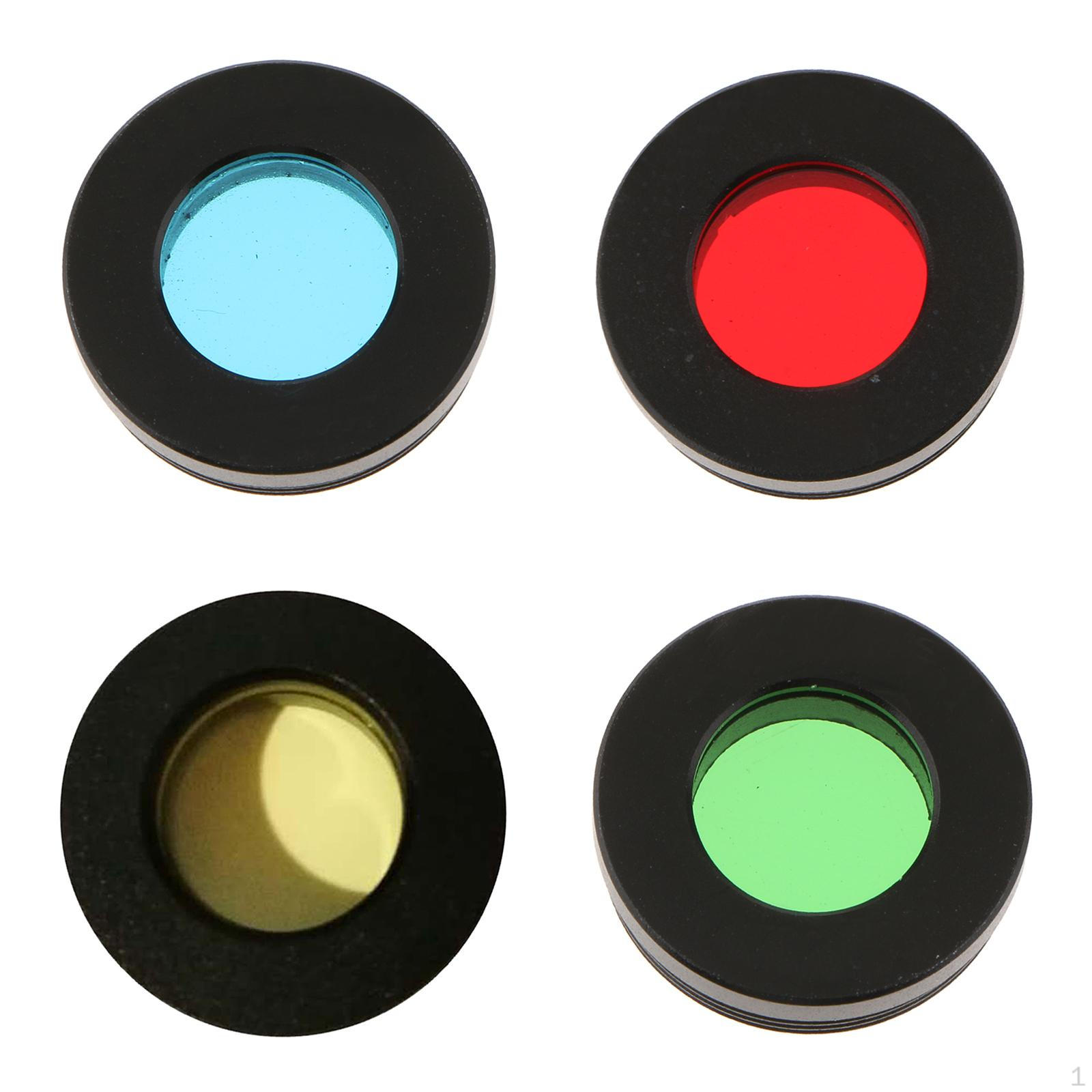 

4 Pcs 0.965 Nebula Filter Standard 0.965inch Thread for Telescope Eyepiece