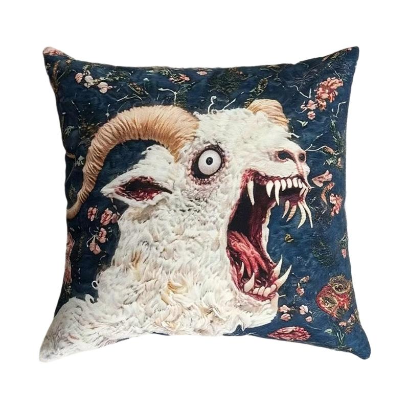 Charm Animal Designs Pillow Cover 45Cm Machine Washable For Couch Chair