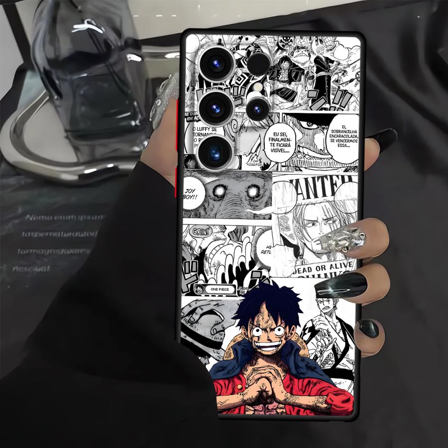 

Чохол для телефону One Piece Captain Luffy для Samsung Galaxy S21 S9 S24 FE S20 S10 S23 Ultra S25 Edge S22 Plus Galaxy S10