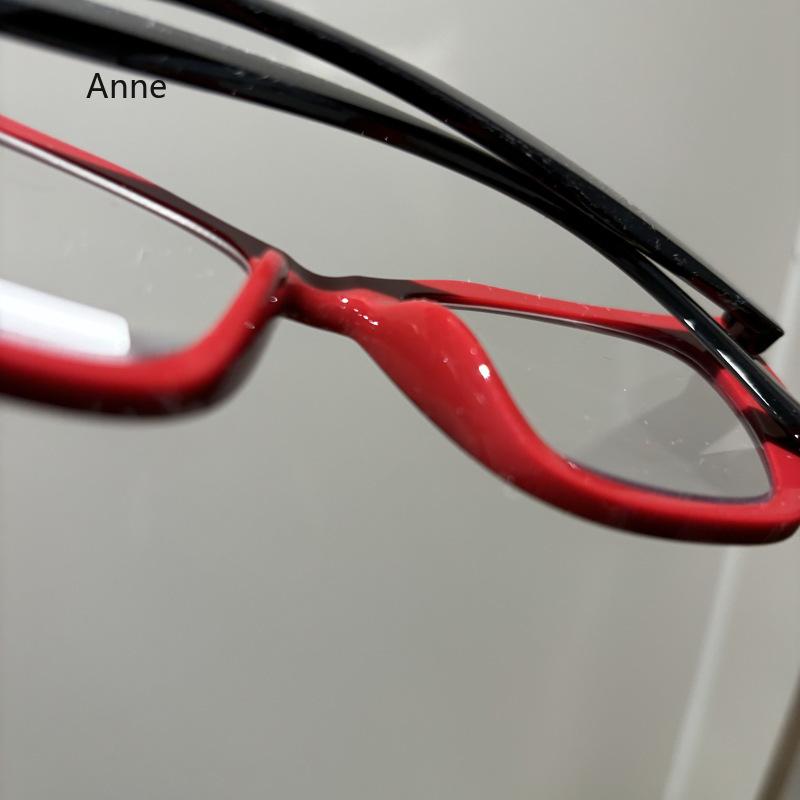 New Cat's Eye Reading Glasses Frame Women's Fashion PC Eyewear Frame Flat Glasses Luxury Anti Blue Light Optical Glasses