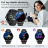 LIGE High-definition Round Screen Fashionable Smartwatch Bluetooth Call Sports  Waterproof Smartwatch Health Monitoring Smart Bracelet Men Smartwatch