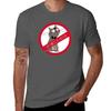 Funny Dog No Cats Allowed Tshirt Streetwear Print Tee Shirt