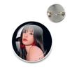 K- KATSEYE Creative Metal Pins Funny Brooch Katseye Korean Girl Band Badge Backpack Hat Accessories Jewelry Decoration Fans Gift