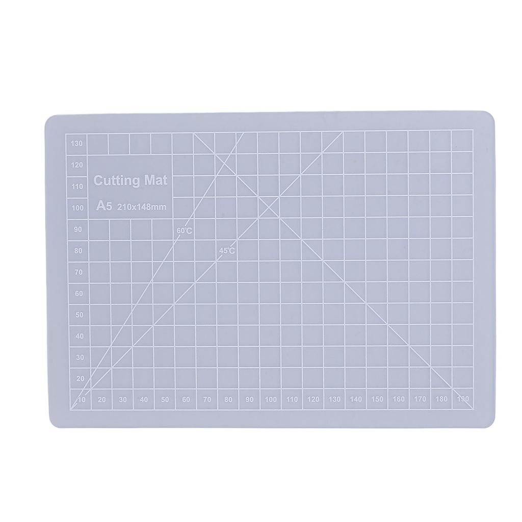 Transparent Cutting Mat Composite PVC Versatile Non Slip Pad Board for Crafting Writing Painting