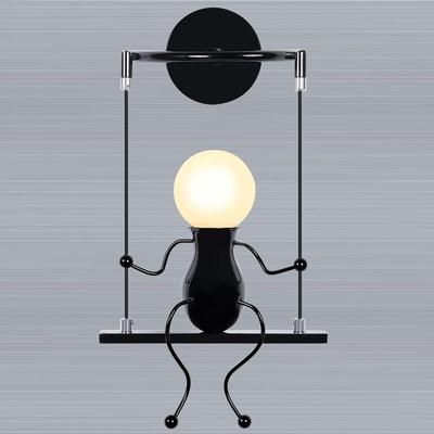 KAWELL Lighting Bracket Doll Wall Bracket Indirect Lighting Wall Sconce Cartoon Gift Wall LED Wall E26 Base Light, Light, Light, Lighting, Cute,