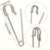 20pcs Large Pins Heavy Duty Blanket Pins Bulk Lock Pins Fasteners For Blankets Crafts Skirts Brooch Making