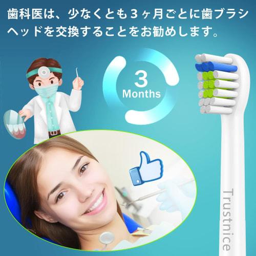 [Mini Evolution Model] Trustnice Replacement Brush Mini Compact Compatible with Philips Sonicare Electric Toothbrush Replacement Brush Small Compatibl