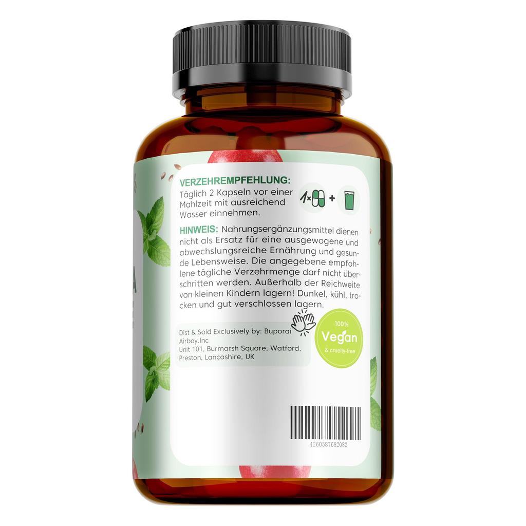 Capsules Hoge Dosis (120 capsules) Inclusief Pompoenpit, Brandnetel, Granaatappel, Zaagpalm Extract, Selenium en Veel Meer - Veganistisch