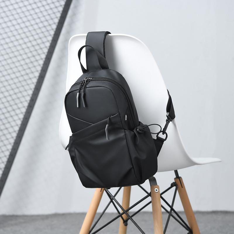 Men's Chest Bag Lightweight Crossbody Bag  Commuter Shoulder Bag